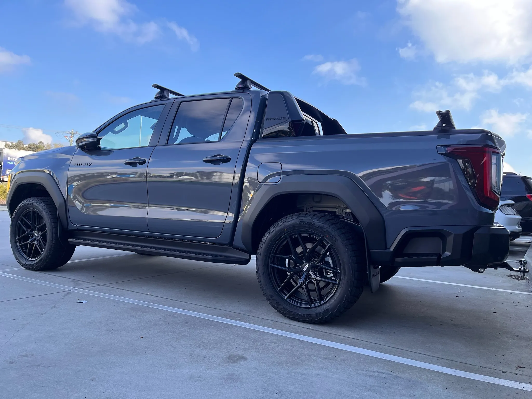 2026 Toyota Hilux with HRF Stealth 20x9 wheels |  | TOYOTA